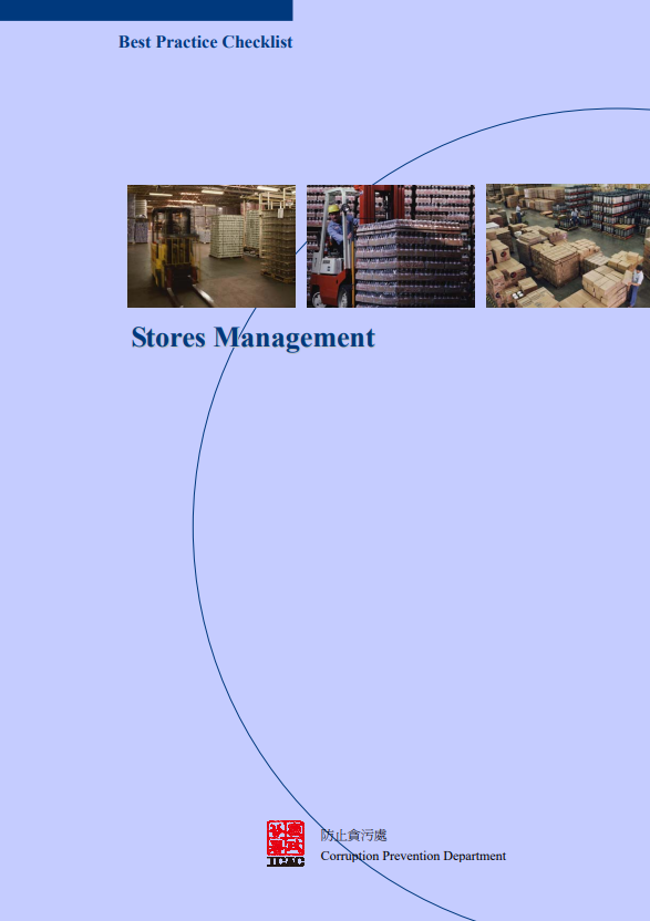 Best Practice Checklist - Stores Management